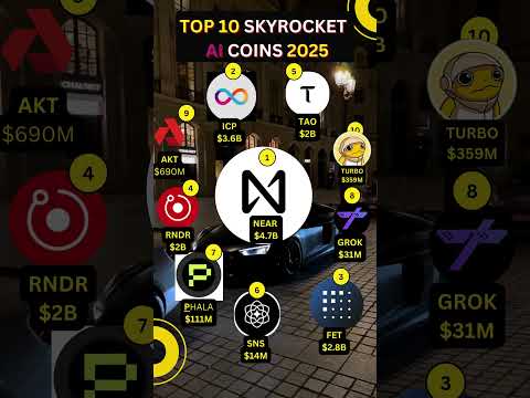 TOP 10 SKYROCKET AI COINS 2025 #bestaltcoins