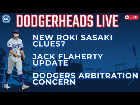 DodgerHeads Live: Roki Sasaki&#039;s timeline impacting Dodgers signings, Jack Flaherty update &amp; more