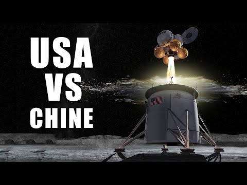 USA vs CHINE - Les PLANS LUNAIRES s&#039;affinent ! #DNDE #169