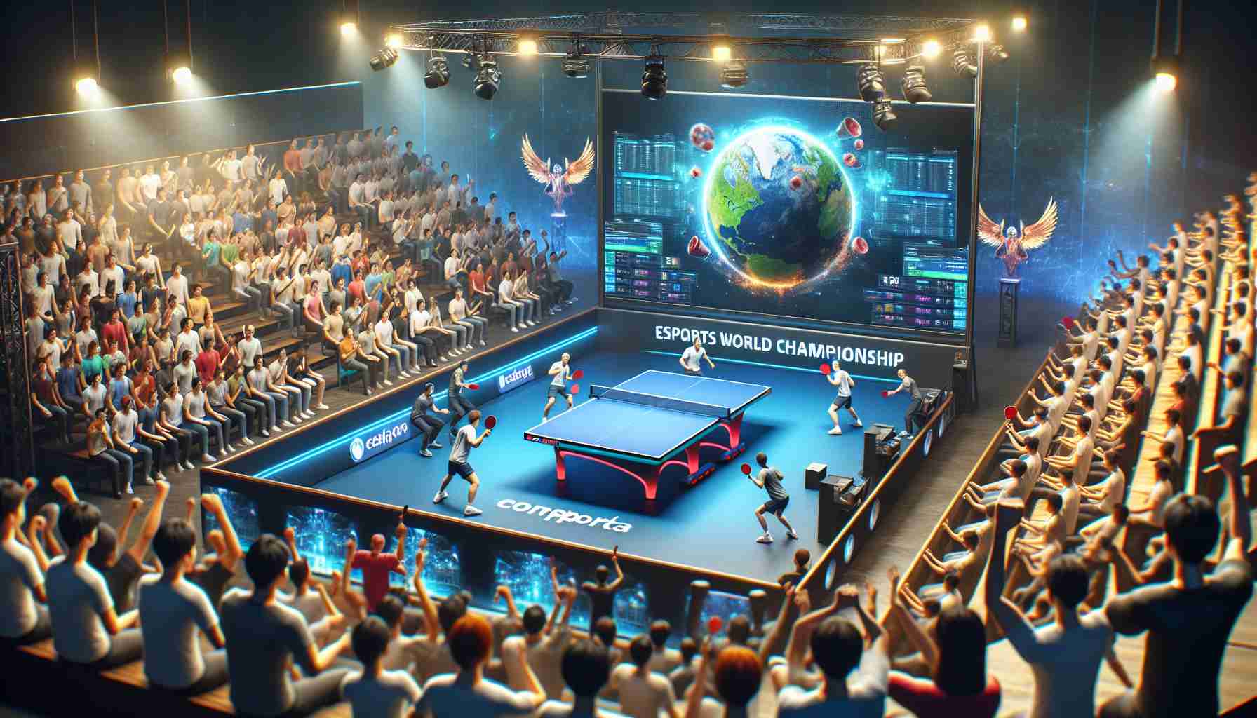 La popularité du tennis de table virtuel et le Championnat du monde d'esport de ce sport