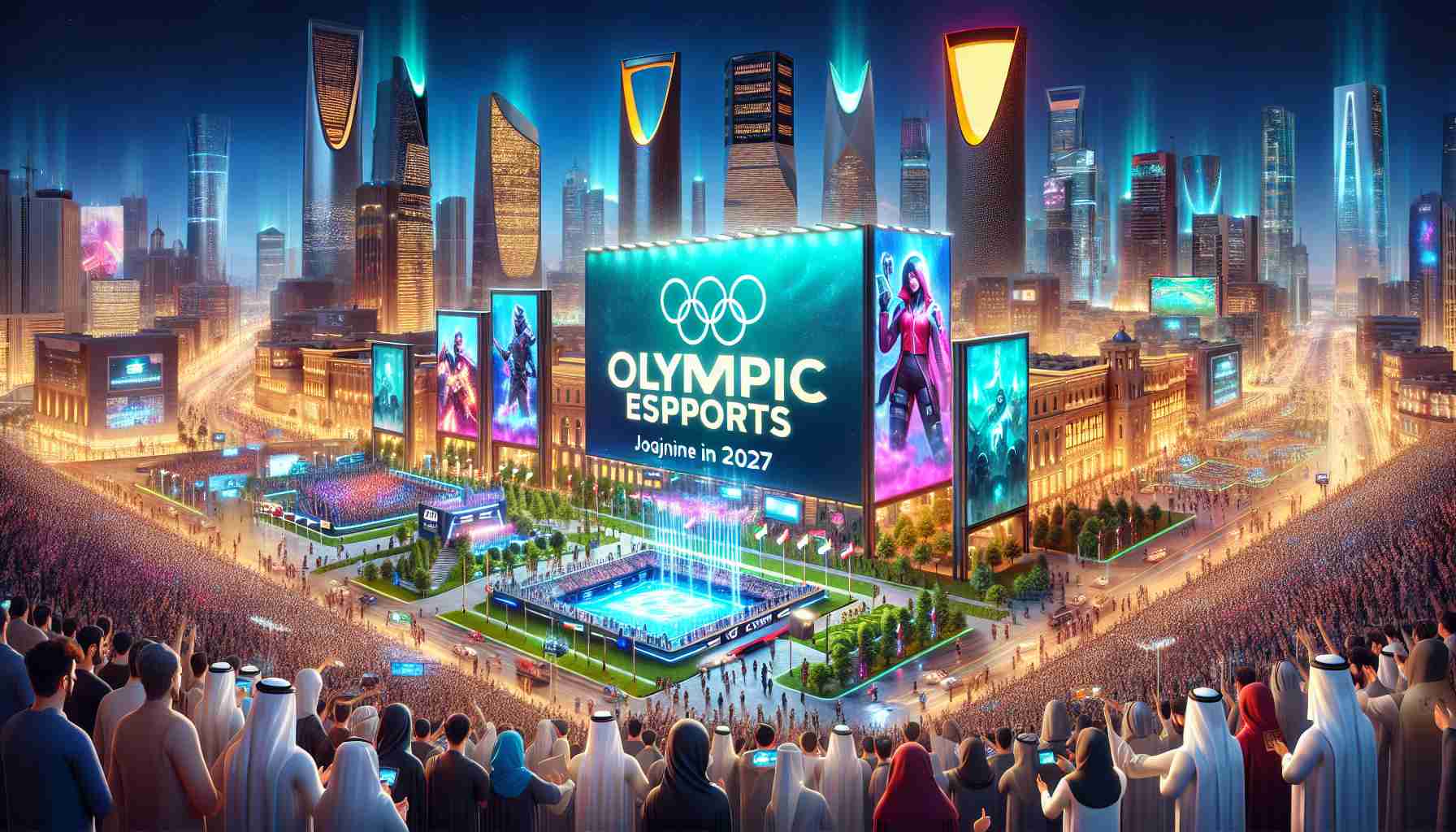 The Countdown Begins: Riyadh to Host First Olympic Esports Extravaganza in 2027