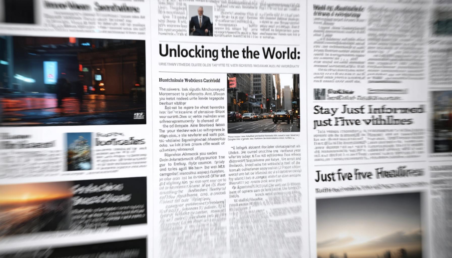 Unlocking the World: Stay Informed with Just Five Headlines