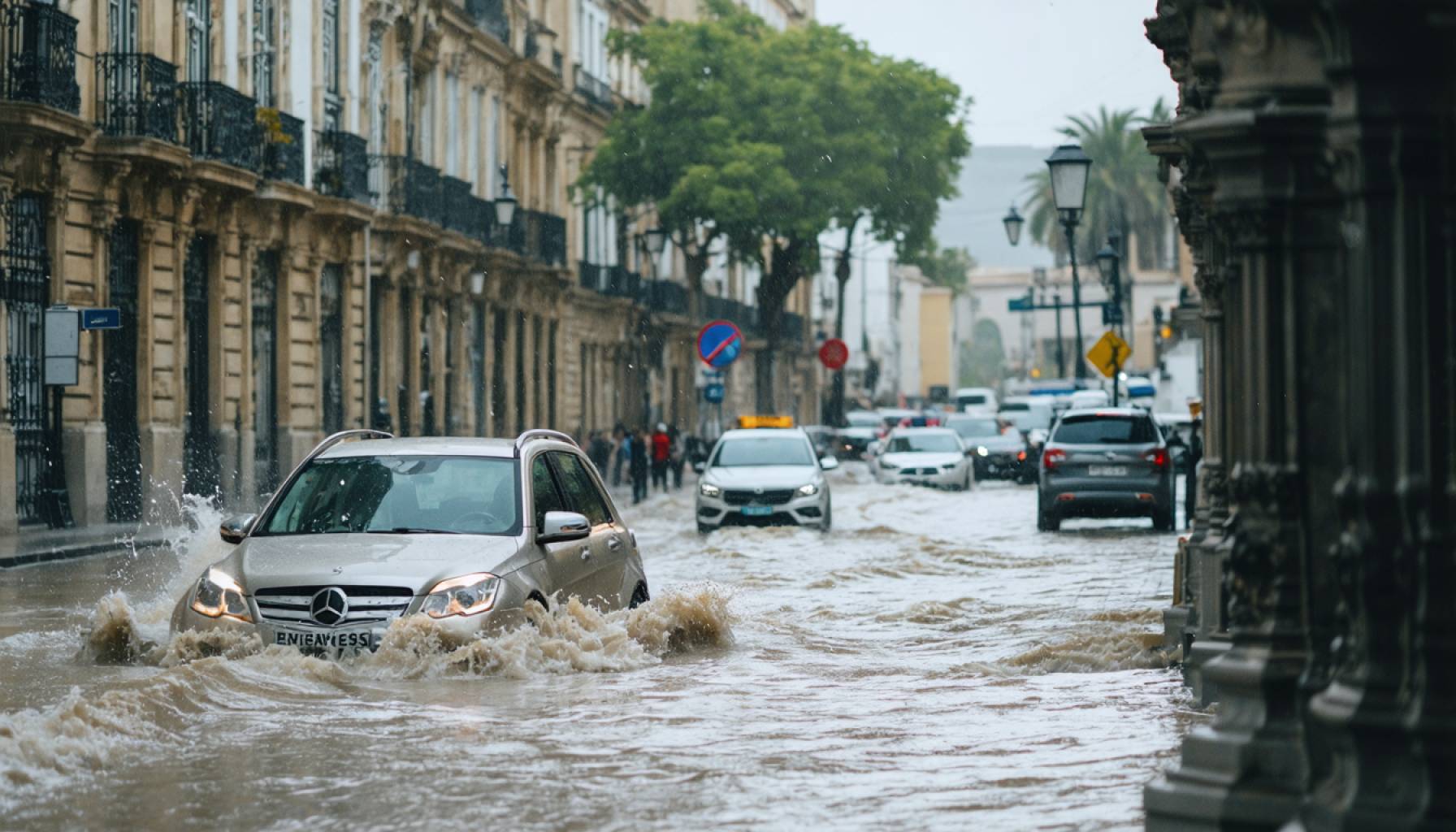 Torrential Rains Unleash Havoc in Sevilla: Search for Missing Couple Intensifies