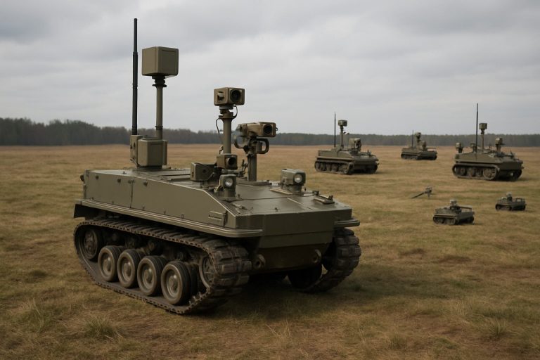 Sistemas de Coordenação de Enxames de UGV 2025–2030: Revolucionando Operações Autônomas em Terra